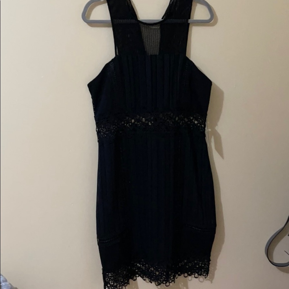 Black Eyelit Express Dress